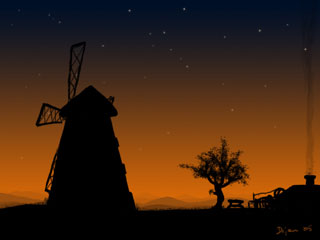 The village of sunset