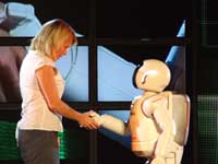 ASIMO ROBOT - HANDSHAKE