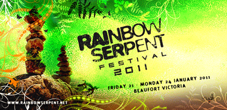 Rainbow Serpent Festival Flyer